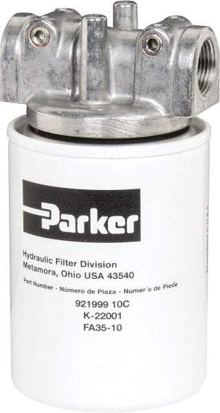 Parker - 3/4 NPTF, 10 Micron, Filter Assembly - Cellulose - Exact Tool & Supply