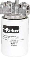 Parker - 3/4 NPTF, 10 Micron, Filter Assembly - Cellulose - Exact Tool & Supply