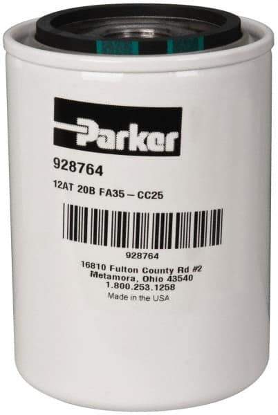 Parker - 3/4 NPTF, Filter Element - Microglass - Exact Tool & Supply