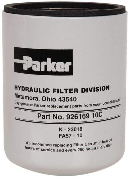 Parker - 1-1/4 Thread, Filter Element - Cellulose - Exact Tool & Supply