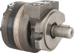Parker - SAE Thread, 7/8-14" Port Size, 858 Max RPM, Bi Rotational, SAE A Mount Hydraulic Motor - 2,500 Max psi, 3.6 Cu In Displacement, 180°F Max - Exact Tool & Supply