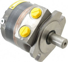 Parker - SAE Thread, 7/8-14" Port Size, 684 Max RPM, Bi Rotational, SAE A Mount Hydraulic Motor - 2,500 Max psi, 7.1 Cu In Displacement, 180°F Max - Exact Tool & Supply