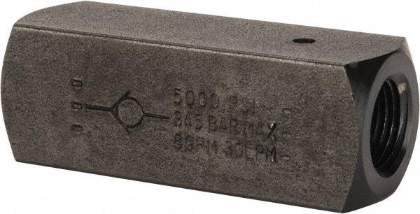 Parker - 8 GPM 3/8 Inlet Steel Hydraulic Control Valve - 3/8-18 Thread - Exact Tool & Supply