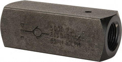 Parker - 8 GPM 3/8 Inlet Steel Hydraulic Control Valve - 3/8-18 Thread - Exact Tool & Supply