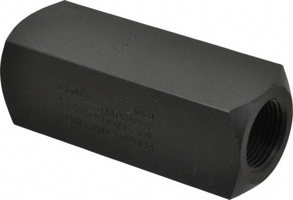 Parker - 40 GPM 1 Inlet Steel Hydraulic Control Valve - 1 - 11-1/2 Thread - Exact Tool & Supply