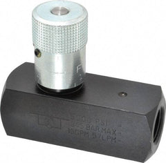 Parker - 15 GPM 1/2 Inlet Steel Hydraulic Control Valve - 1/2-14 Thread - Exact Tool & Supply