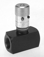 Parker - 25 GPM 1-1/16 Inlet Steel Hydraulic Control Valve - 1-1/16 - 12 Thread - Exact Tool & Supply