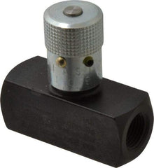 Parker - 8 GPM 3/8 Inlet Steel Hydraulic Control Valve - 3/8-18 Thread - Exact Tool & Supply