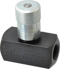 Parker - 15 GPM 1/2 Inlet Steel Hydraulic Control Valve - 1/2-14 Thread - Exact Tool & Supply