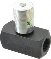 Parker - 25 GPM 3/4 Inlet Steel Hydraulic Control Valve - 3/4-14 Thread - Exact Tool & Supply