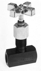 Parker - 5 GPM 9/16 Inlet Steel Hydraulic Control Valve - 9/16-18 Thread - Exact Tool & Supply