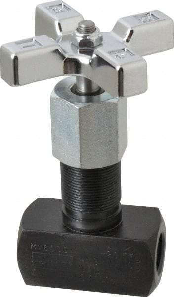 Parker - 15 GPM 1/2 Inlet Steel Hydraulic Control Valve - 1/2-14 Thread - Exact Tool & Supply