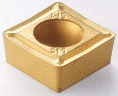 Iscar - SCMT432 19 Grade IC50M Carbide Milling Insert - Uncoated, 0.1874" Thick, 1/2" Inscribed Circle, 0.8mm Corner Radius - Exact Tool & Supply