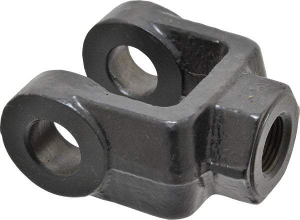 Schrader Bellows - 3/4-16 Thread, Hydraulic Cylinder Female Rod Clevis - 11,200 Lb Capacity - Exact Tool & Supply