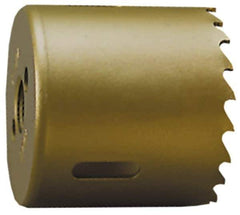 Disston - 3-1/2" Diam, 1-5/8" Cutting Depth, Hole Saw - Carbide-Tipped Saw, Toothed Edge - Exact Tool & Supply