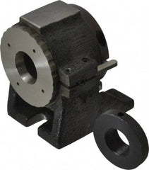 Kalamazoo - 5C Compatible, 24 Increment, Horizontal Standard Collet Indexer - 3-1/4" High Center, 1-1/8" Max Collet Capacity, Manual Operation - Exact Tool & Supply