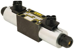 Parker - 19 GPM Nitrile Hydraulic Control Valve - 1.81" Wide x 8.3" Long - Exact Tool & Supply