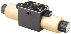 Parker - 12 GPM Nitrile Hydraulic Control Valve - 2.76" Wide x 9.85" Long - Exact Tool & Supply