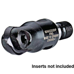 Kennametal - 20mm Cut Diam, 49.5mm OAL, Indexable Ball Nose End Mill - M10 - Exact Tool & Supply