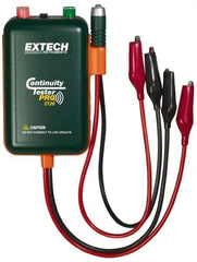 Extech - Circuit Continuity Tester - LED Display, 9V Power Supply - Exact Tool & Supply