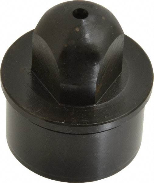 Gibraltar - 0.9998" Nose Diam, 3/4" Nose Length, 1-1/2" Collar Diam, Bullet Straight Locating Pin - Steel, 1.3771" Tail Diam, 3/4" Tail Length, 1-5/8" OAL, Relieved - Exact Tool & Supply
