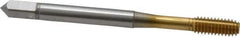 OSG - #8-32 UNC H6 Thread Limit Modified Bottoming Thread Forming Tap - Cobalt, TiN Finish, 2-1/8" OAL, 3/4" Thread Length, Right Hand Thread, Series HY-PRO NRT - Exact Tool & Supply