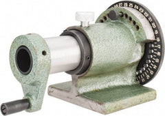 Interstate - 5C Compatible, 36 Increment, Horizontal Spin Collet Indexer - 1-1/8" Max Collet Capacity, Manual Operation - Exact Tool & Supply
