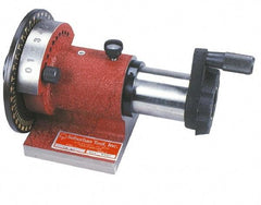 Suburban Tool - 5C Compatible, 36 Increment, Horizontal Spin Collet Indexer - 2-3/4" High Center, 1-1/8" Max Collet Capacity, 4-3/8" Wide x 9-11/16" Deep Base, 5-1/4" Overall Height, Manual Operation - Exact Tool & Supply