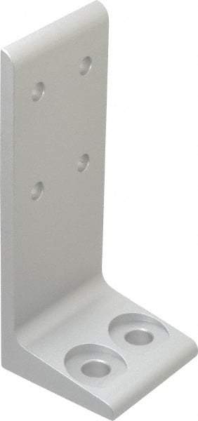 80/20 Inc. - 2" Wide, 5" High, Open Shelving Accessory/Component - Aluminum, 2" Deep, Use with Series 10 - Exact Tool & Supply