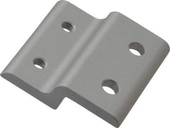 80/20 Inc. - 2" Wide, 9/16" High, Open Shelving Accessory/Component - Aluminum, 1.938" Deep, Use with Series 10 - Exact Tool & Supply