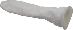 Pentair - 5 Micron, Size 420, 35 GPM Max Flow, Absolute Rated High Efficiency Bag Filter - 4 Inch Diameter, 18-1/2 Inch Long, 1-3/4 Sq. Ft. - Exact Tool & Supply