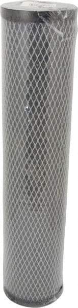 Pentair - 4-1/2" OD, Cellulose Fiber Cartridge Filter - 20-1/8" Long, Reduces Oils - Exact Tool & Supply