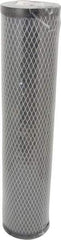 Pentair - 4-1/2" OD, Cellulose Fiber Cartridge Filter - 20-1/8" Long, Reduces Oils - Exact Tool & Supply