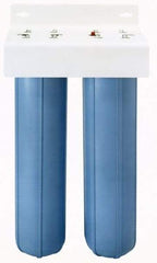 Pentair - 40 GPM Max Flow Rate, Water Filter System - 2 Housings - Exact Tool & Supply