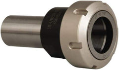 ETM - 1/8" to 1.025" Capacity, 60mm Projection, Straight Shank, ER40 Collet Chuck - 4.74" OAL, 1-1/4" Shank Diam - Exact Tool & Supply