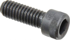Made in USA - 5/16-18 UNC Hex Socket Drive, Socket Cap Screw - Alloy Steel, Black Oxide Finish, Fully Threaded, 7/8" Length Under Head - Exact Tool & Supply