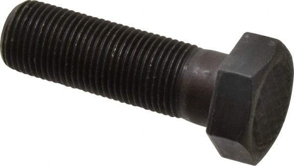 Fairlane - Serrated Tooth, 5/8-18, 2" Shank Length, 1-1/2" Thread Length, Black Oxide Finish, Hex Head, Adjustable Positioning Gripper - 3/4" Pad Diam, 15/16" Hex, 7/16" Head Height, Fine Tooth Grade - Exact Tool & Supply