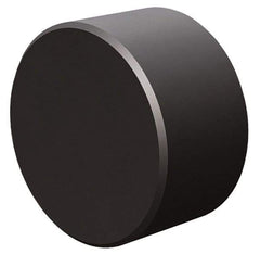 Fairlane - 1/2" OAL, 5/8" OD, Steel, Tapped Rest Button - Black Oxide Coating, 5/16" Thread Depth - Exact Tool & Supply