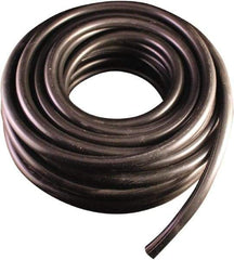 Milton - 3/8" Diam x 50' Signal Bell Hose - Rubber, Black - Exact Tool & Supply