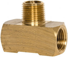 Eaton - 1/2 Male 1/2 Female MNPTF x FNPTF Industrial Pipe Male Branch Tee - Exact Tool & Supply