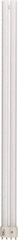 Philips - 50 Watt Fluorescent Commercial/Industrial 4 Pin Lamp - 3,000°K Color Temp, 4,300 Lumens, 147 Volts, PLL, 20,000 hr Avg Life - Exact Tool & Supply