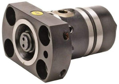 Kennametal - Neutral Cut, KM40 Modular Connection, Adapter/Mount Lathe Modular Clamping Unit - 46.99mm Square Shank Diam, 3.827" OAL, Through Coolant, Series CL2NS-BC Boring Cartridge Side Access - Exact Tool & Supply