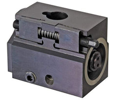 Kennametal - Right Hand Cut, KM40 Modular Connection, Square Shank Lathe Modular Clamping Unit - 2.244" Square Shank Length, 1-1/2" Square Shank Width, 3.425" OAL, Through Coolant, Series CL2S Square Shank - Exact Tool & Supply