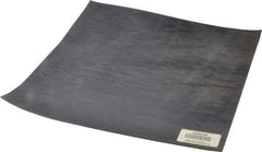 Made in USA - 12" Long, 12" Wide, 1/16" Thick, Buna-N Rubber Foam Sheet - 45 to 55 Durometer, Black, -20 to 180°F, 2,500 psi Tensile Strength, Adhesive Backing, Stock Length - Exact Tool & Supply