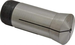 Interstate - 11/64 Inch 5C Round Collet - 3.28" Overall Length, 1.041-24 Internal Thread Size, Steel, 0.0005 Inch TIR - Exact Tool & Supply