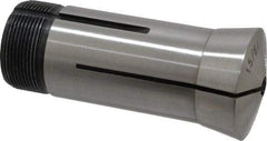Interstate - 15/64 Inch 5C Round Collet - 3.28" Overall Length, 1.041-24 Internal Thread Size, Steel, 0.0005 Inch TIR - Exact Tool & Supply