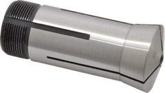 Interstate - 17/64 Inch 5C Round Collet - 3.28" Overall Length, 1.041-24 Internal Thread Size, Steel, 0.0005 Inch TIR - Exact Tool & Supply
