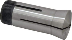 Interstate - 19/64 Inch 5C Round Collet - 3.28" Overall Length, 1.041-24 Internal Thread Size, Steel, 0.0005 Inch TIR - Exact Tool & Supply
