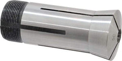 Interstate - 3/8 Inch 5C Round Collet - 3.28" Overall Length, 1.041-24 Internal Thread Size, Steel, 0.0005 Inch TIR - Exact Tool & Supply