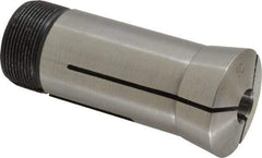 Interstate - 7/16 Inch 5C Round Collet - 3.28" Overall Length, 1.041-24 Internal Thread Size, Steel, 0.0005 Inch TIR - Exact Tool & Supply